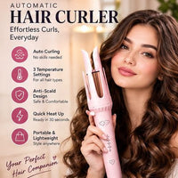 Automatic Hair Curler – Rotating Auto Curling Iron for Effortless Curls & Waves