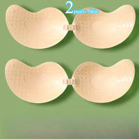 Invisible Push-Up Bra | Strapless Backless Adhesive Lift Bra for Women