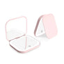 LED Compact Mirror with Light | Portable Travel Makeup Mirror, Rechargeable Pocket Vanity Mirror