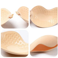 Invisible Push-Up Bra | Strapless Backless Adhesive Lift Bra for Women