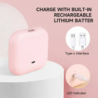 LED Compact Mirror with Light | Portable Travel Makeup Mirror, Rechargeable Pocket Vanity Mirror