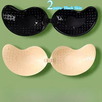 Invisible Push-Up Bra | Strapless Backless Adhesive Lift Bra for Women