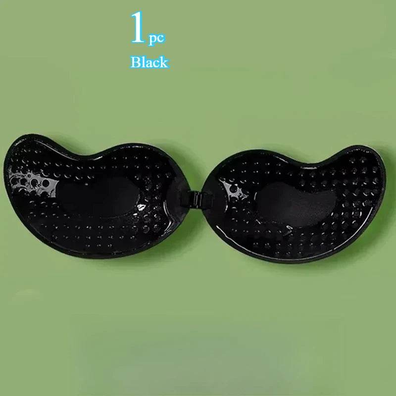 Invisible Push-Up Bra | Strapless Backless Adhesive Lift Bra for Women