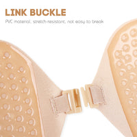 Invisible Push-Up Bra | Strapless Backless Adhesive Lift Bra for Women